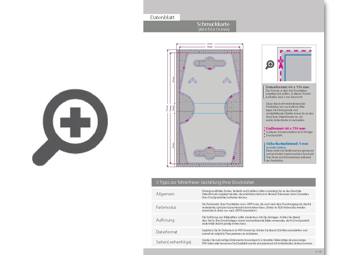 Product Bild schmuckkarte_(6_x_5_x_1_cm)_einseitig_bedruckt_4_0-farbig